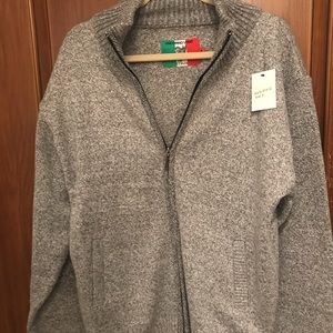 Men’s sweater with elbow patchwork